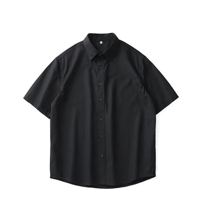 American-style Heavy Quality Shirt Men's Short Sleeve