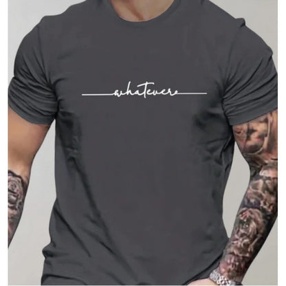 Men's T-shirt 3D Printing Athletic Clothing